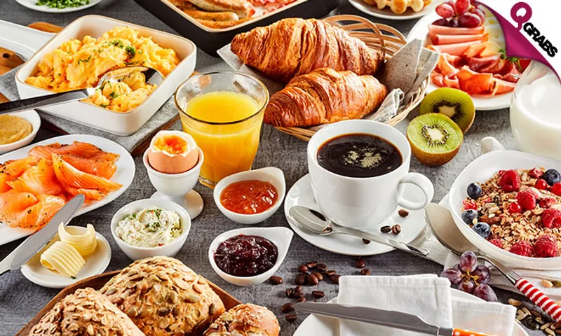 Daily Breakfast Buffet at The Grand Lux Hotel!